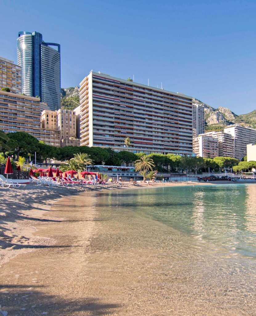 Beach photo of Coletti Real Estate at Larvotto in Monaco