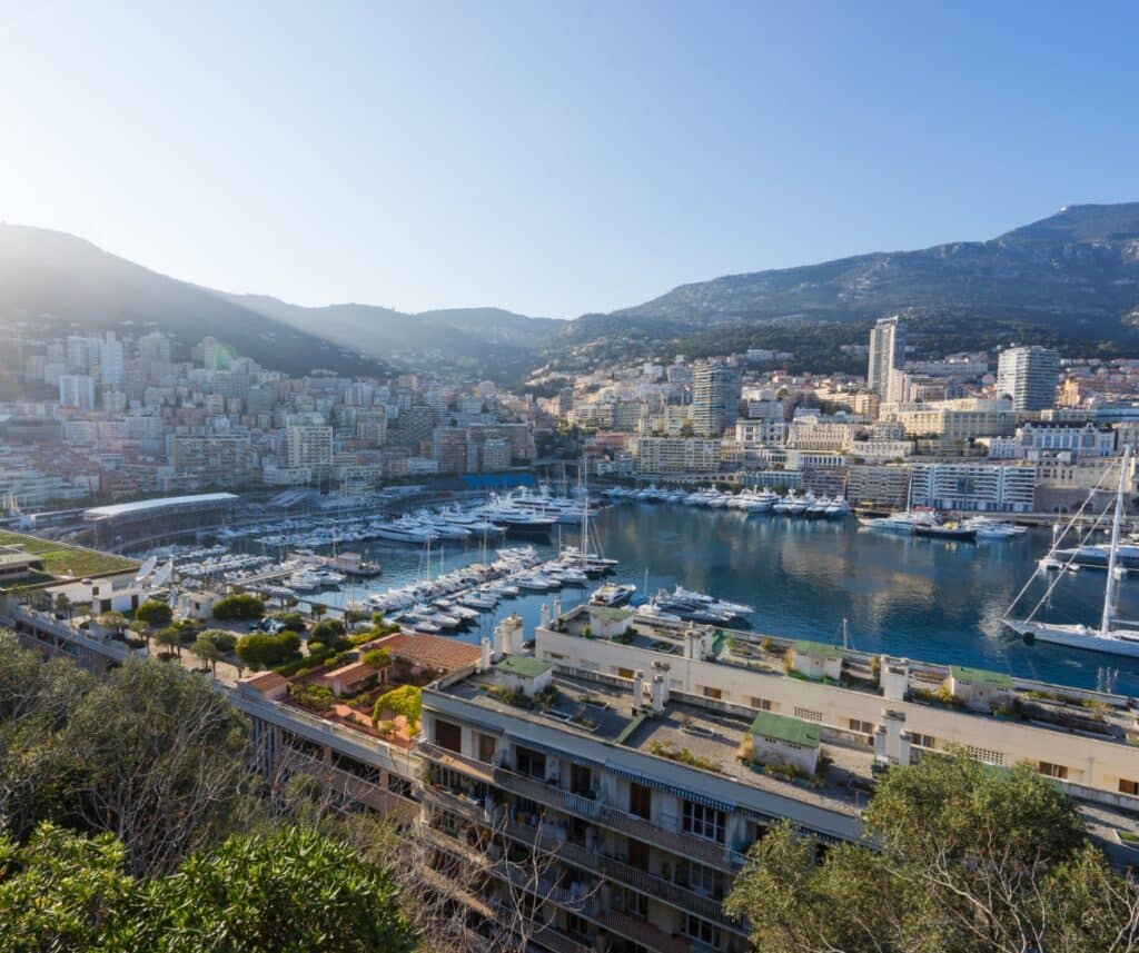 Panoramic sea view overlooking Port Hercules facing Monaco Coletti Real Estate - Coletti Real Estate’s services